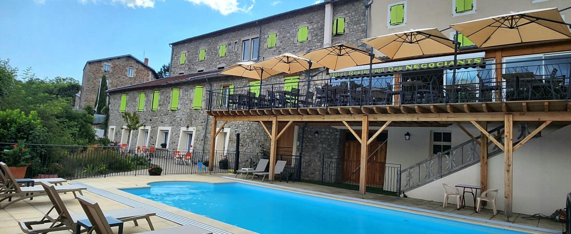 Hotel Des Negociants Lamastre Luaran gambar